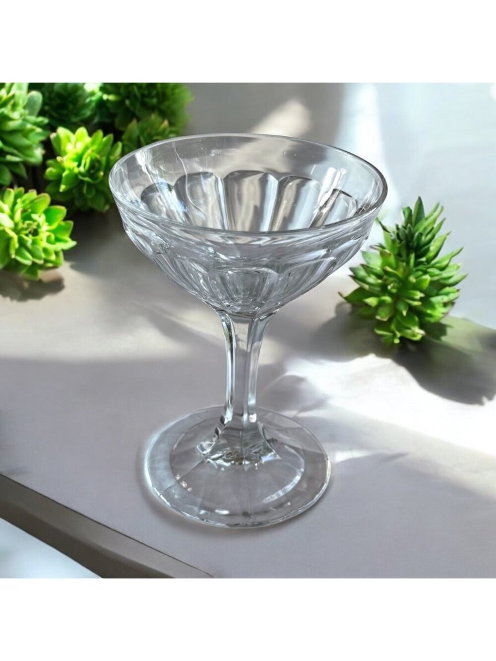 Vintage Heisey Short Champagne / Sherbert Glass